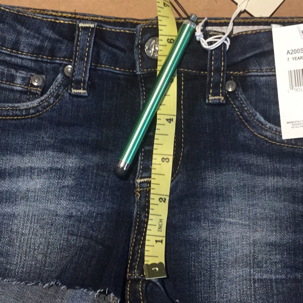 NWT $45 AG shelby jean short 24 MONTH 7 YEAR BREAK SHORTS - Picture 5 of 6